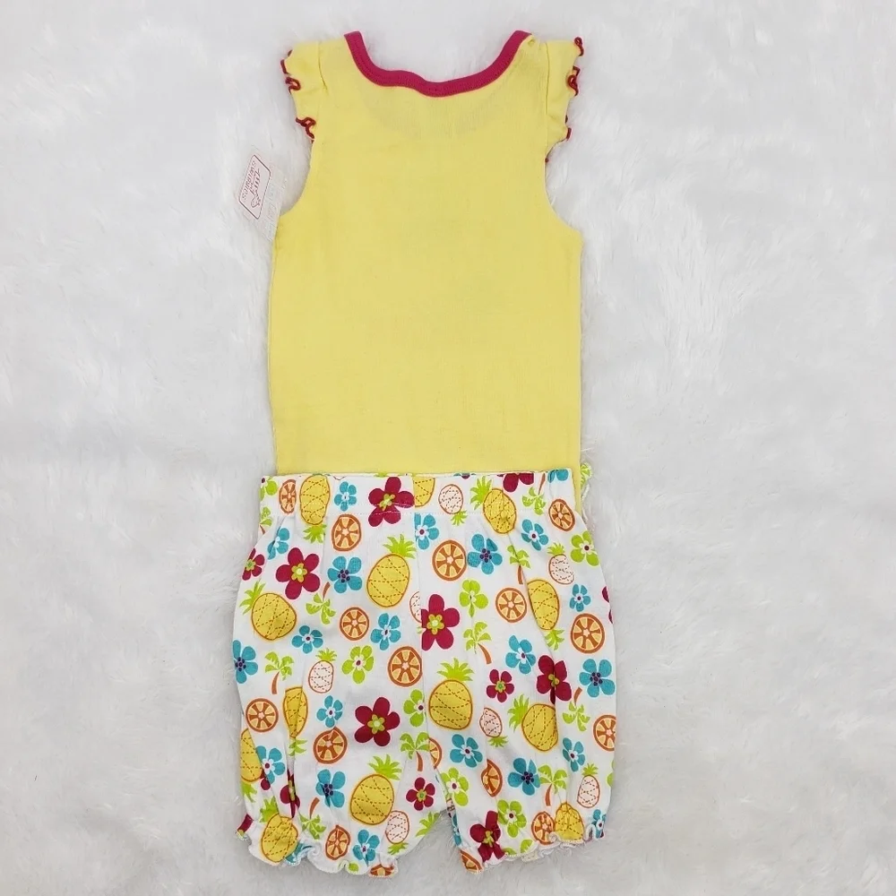 Girls Spring Summer Outfit Sets Infants Size 6/9 Months Bundle